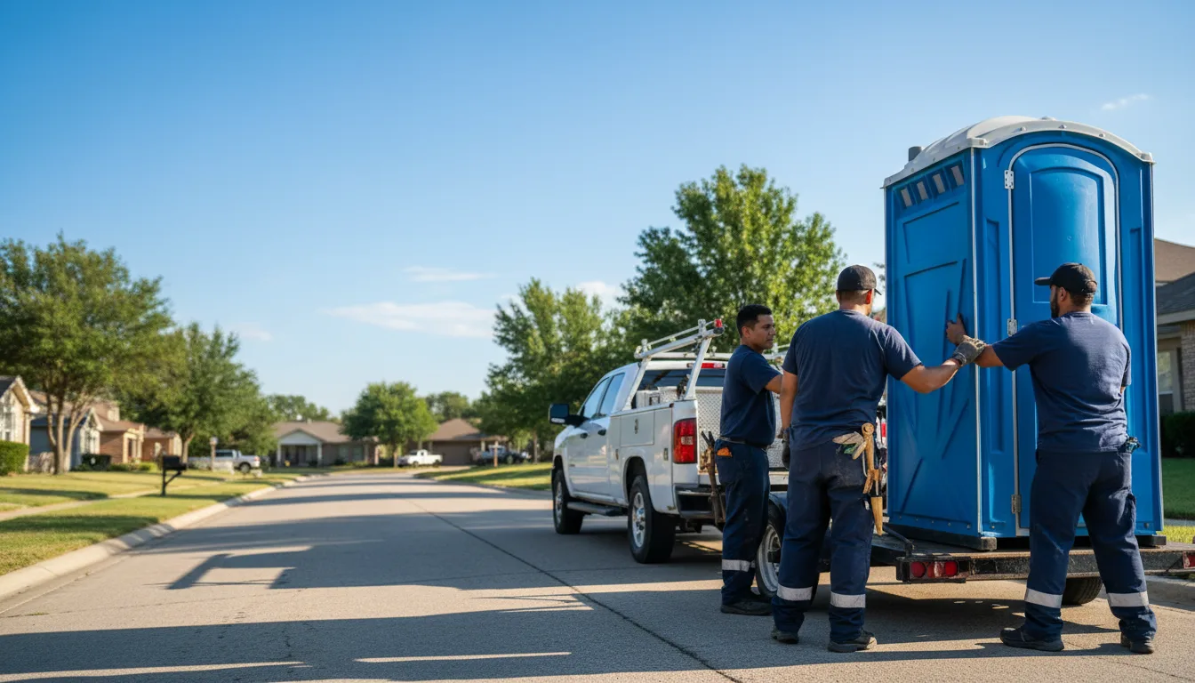Portable Toilet Rental in Delaware near me